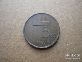 Нідерланди Нидерланды ^/--/^ Нидерланды 5 центов 1983 ^_^^^ Нідерланди 5 центів 1983 - фото фото фото
