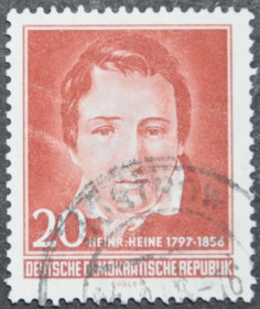Інше Другое ^/--/^ ГДР 100 лет со дня смерти Генриха Гейне 1956 ^_^^^ НДР 100 років від дня смерті Генріха Гейне 1956 - фото фото фото