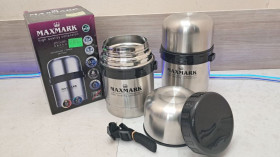 Термоси Термосы ^/--/^ Термос Maxmark Classic 600 мл срібний MK-FT /--/ 600 ^_^^^ Термос Maxmark Classic 600 мл серебряный MK-FT /--/ 600 - фото фото фото