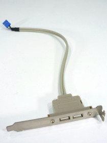 Концентратори, хаби Концентраторы, хабы ^/--/^ USB косичка для стаціонарних ПК 2 порти  (спарена) ^_^^^ USB косычка для стационарных ПК 2 порта (спарена) - фото фото фото