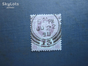 Великобританія Великобритания ^/--/^ Марка Великобританія 1987 стандарт 2.5 пенси перф 14  гаш ^_^^^ Марка Великобритания 1987 стандарт 2.5 пенсы перф 14 гаш - фото фото фото