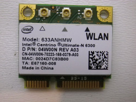Wi-Fi адаптери Wi-Fi адаптеры ^/--/^ Б/У Wi-Fi модуль на Dell E /--/ 6320 ^_^^^ У Wi-Fi модуль на Dell E /--/ 6320 - фото фото фото