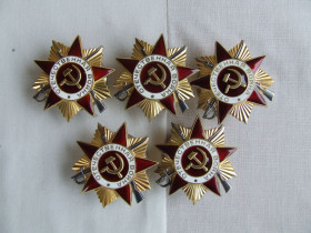 СРСР СССР ^/--/^ Ордена ВОВ-1 степени № № 793 737. 811 033. 977 076. 1 084 603 и 2 412 269 в отличном состоянии . ^_^^^ Орден ВВВ-1 ступеня No 793 737. 811 033. 977 076. 1 084 603 і 2 412 269 у відмінному стані. - фото фото фото