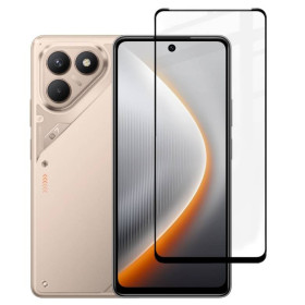 Чохли, бампера Чехлы, бампера ^/--/^ Захисне скло Fiji Premium для Tecno POVA 7 Neo (LJ /--/ 6) повне проклеювання Anti-Static чорний ^_^^^ Защитное стекло Fiji Premium для Tecno POVA 7 Neo (LJ /--/ 6) полное проклеивание Anti-Static черный - фото фото фото