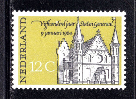 Балтійські країни Балтийские страны ^/--/^ Нидерланды  1964 г  MNH  - архитектура ^_^^^ Нідерланди 1964 MNH - архітектура - фото фото фото