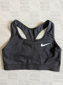 Топи Топы ^/--/^ Компрессионный топ Nike Dri-FIT Swoosh black/white. S ^_^^^ Компресійний топ Nike Dri-FIT Swoosh black/white. S S S - фото фото фото