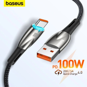 Кабелі Кабели ^/--/^ КАБЕЛЬ  BASEUS  USB-TYPE-C 100 ВТ 1 /--/ М ^_^^^ КАБЕЛЬ BASEUS USB-TYPE-C 100 ВТ 1 /--/ М - фото фото фото