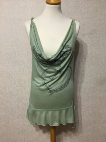 Майки Майки ^/--/^ Майка женская Topshop,длинная,р.М ^_^^^ Майка жіноча Topshop, довга, р. М М М М - фото фото фото