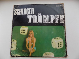 Платівки Пластинки ^/--/^ Виниловая пластинка Schlager Trumpfe Производство Amiga ^_^^^ Виробництво Amiga - фото фото фото