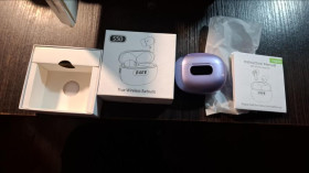 Чохли, бампера Чехлы, бампера ^/--/^ вакуумные наушники S /--/ 50 True Wireless Earbuds с зарядным кейсом и LED-дисплеем ^_^^^ вакуумні навушники S /--/ 50 True Wireless Earbuds з зарядним кейсом і LED-дисплеєм - фото фото фото