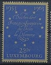 Інше Другое ^/--/^ Люксембург 10-летие Декларации прав человека 1963 ^_^^^ Люксембург 10-річчя Декларації прав людини 1963 - фото фото фото