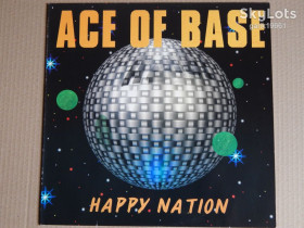 Платівки Пластинки ^/--/^ Ace Of Base – Happy Nation  (Mega Records ‎– MRLP 3206, Scandinavia) insert NM-/EX++ ^_^^^ Ace Of Base – Happy Nation (Mega Records – MRLP 3206, Scandinavia) insert NM-/EX++ - фото фото фото