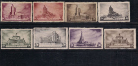 СРСР - СССР - ^/--/^ СССР*, 1937 г., распродажа коллекции, архитектура новой Москвы ^_^^^ СРСР, 1937 р., розпродаж колекції, архітектура нової Москви - фото фото фото