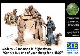 Фігурки, солдатики Фигурки, солдатики ^/--/^ Master Box 35131 Modern US tankman in Afganistan - фото фото фото
