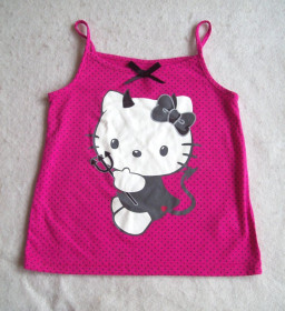 Футболки, майки Футболки, майки ^/--/^ Майка Hello Kitty, довжина 48 см. ^_^^^ Майка Hello Kitty, длина 48 см. - фото фото фото