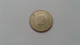 Інше Другое ^/--/^ Югославия. 2 динара. 1983. ^_^^^ Югославія. 2 динари. 1983. - фото фото фото