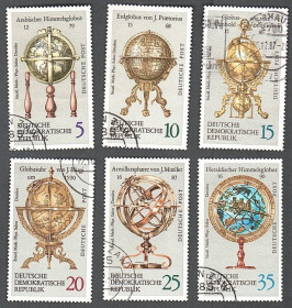 НДР, ФРН ГДР, ФРГ ^/--/^ Германия, ГДР  (1972) Глобусы ^_^^^ Німеччина, НДР (1972) Глобуси - фото фото фото