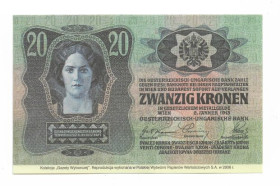 Польща Польша ^/--/^ POLAND Польша Оф. репродукция Газеты Выборчей 20 крон 1913 на PWPW S.A. 2006 ^_^^^ Польща Оф. репродукція Газети Вибірчів 20 крон 1913 на PWPW S.A. 2006 - фото фото фото