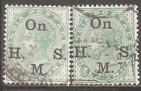 Індія Индия ^/--/^ Бр.Индия 1900 Sc.О /--/ 34 гаш. с разновид.   (SG О /--/ 38,О /--/ 39) ^_^^^ Бр.Індія 1900 Sc.О /--/ 34 гаш. з різновид. (SG О /--/ 38,О /--/ 39) - фото фото фото