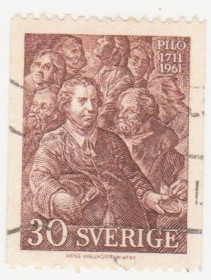 Скандинавія Скандинавия ^/--/^ Швеция 1961 г. № 473 гашеная ^_^^^ Швеція 1961 р. No 473 гашена - фото фото фото