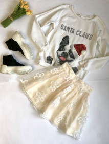 Кофти, реглани Кофты, регланы ^/--/^ Світшот Новорічний. H&amp;M. Утеплений. Котон. 12/14 років. Ріст 152/158 /--/ см ^_^^^ Свитшот Новогодний. H&amp;M. Утеплен. Котон. 12/14 лет. Рост 152/158 /--/ см - фото фото фото