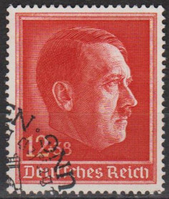 Третій Рейх (-) Третий Рейх (-) ^/--/^ 1938 - Рейх - 49 років Гітлера Mi.664  _3,50 € ^_^^^ 1938 — Рейх — 49 лет Гитлера Mi.664 _3,50 € - фото фото фото