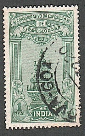 Індія Индия ^/--/^ Португальская Индия  (1931) Колония. Св. Франциск Ксавье ^_^^^ Португальська Індія (1931) Колонія. Св. Франциск Ксав'є - фото фото фото