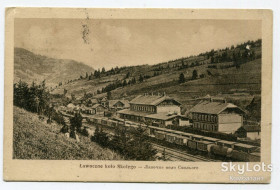 Україна Украина ^/--/^ Поштівка Лавочне коло Сколього 1915 р. ^_^^^ Толчок Лавочный круг Сколього 1915 г. - фото фото фото