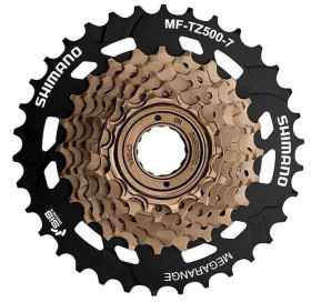 Ланцюги, зірки, тріскачки Цепи, звезды, трещетки ^/--/^ Трещотка Shimano MF-TZ /--/ 500 Megarange 7 /--/ sp (MF-TZ /--/ 500-7-34) - фото фото фото