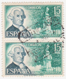 Іспанія Испания ^/--/^ Испания  1973 г. № 2020 гашеная  пара ^_^^^ Іспанія 1973 р. No 2020 гашена пара - фото фото фото