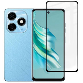 Чохли, бампера Чехлы, бампера ^/--/^ Захисне скло Fiji Premium для Tecno Spark 20 (KJ /--/ 5 /--/ n) повне проклеювання Anti-Static чорний ^_^^^ Защитное стекло Fiji Premium для Tecno Spark 20 (KJ /--/ 5 /--/ n) полное проклеивание Anti-Static черный - фото фото фото