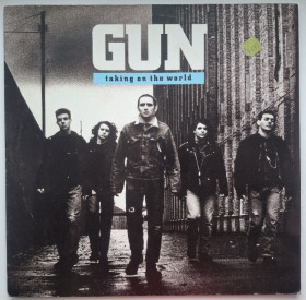 Платівки Пластинки ^/--/^ Gun - Taking On The World - 1989.  (LP). 12. Vinyl. Пластинка. Germany. ^_^^^ Gun - Taking On The World - 1989. 12.Vinyl. Пластинка. Germany. - фото фото фото