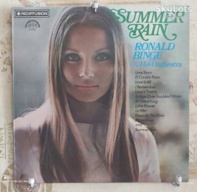 Платівки Пластинки ^/--/^ Ronald Binge &amp; his orchestra Summer Rain   NM/NM ^_^^^ Ronald Binge &amp; his orchestra Summer Rain NM/NM - фото фото фото