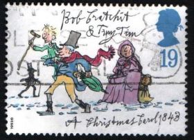 Великобританія Великобритания ^/--/^ Великобритания  (1993) Рождество. «Рожде́ственская песнь» Диккенса. Боб Крэтчит и малютка Тим ^_^^^ Великобританія (1993) Різдво. «Різдвяна пісня» Діккенса Боб Кретчіт і малятка Тім - фото фото фото