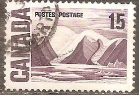 Північна Америка Северная Америка ^/--/^ Канада 1967 Sc.463 used Остров Байлот ^_^^^ Канада 1967 Sc.463 used Острів Байлот - фото фото фото