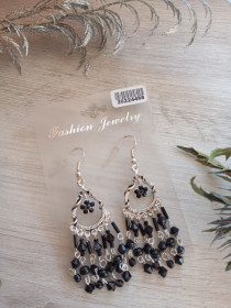 Сережки Серьги ^/--/^ Довгі сережки з намистинами ^_^^^ Длинные серьги с намистинами - фото фото фото
