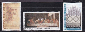 Мистецтво Искусство ^/--/^ Кипр 1981 г MNH - ^_^^^ Кіпр 1981 MNH - фото фото фото