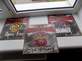 Платівки Пластинки ^/--/^ Виниловые пластинки Metalmania 87 - Hammer Destroyer. Wilczy Pajak Dragon. Open Fire Stos Цена за 1 шт ^_^^^ Вінілова платівка Metalmania 87 - Hammer Destroyer. Wilczy Pajak Dragon. Open Fiire Stos Ціна за 1 шт - фото фото фото
