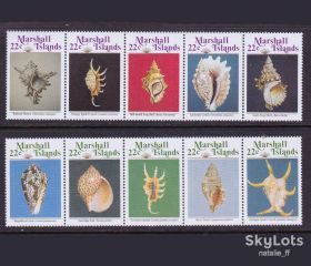 Фауна Фауна ^/--/^ NM Фауна  Маршалловы о-ва 1986 и 1987 гг MNH - 2 /--/ е сцепки ^_^^^ NM Фауна Маршаллові о-ви 1986 і 1987 рр.. - фото фото фото