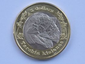 Інші країни Другие страны ^/--/^ Родезія Родезия Rhodesia 5 dollars долларов $ 2018 Tarchia kielanae ДИНОЗАВР ^_^^^ Родезия Родезия Rhodesia 5 dollars долларов 2018 Tarchia kielanae ДИНОЗАВР - фото фото фото