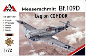 : : ^/--/^ AMG 72410 Messerschmitt Bf.109 /--/ D    (Legion CONDOR) 1/72 ^_^^^ AMG 72410 Messerschmitt Bf.109 /--/ D (Legion CONDOR) - фото фото фото