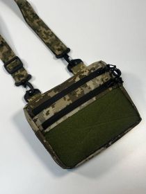 Інше Другое ^/--/^ Сумка полукольцо (25*20) Піксель ^_^^^ Сумка полукольцо (25*20) Пиксель - фото фото фото
