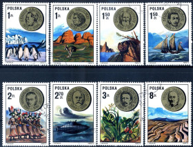 Історія та особистості История и личности ^/--/^ Польша. Ученые   (серия) 1973 г. ^_^^^ Польща. Вчені (серія) 1973 - фото фото фото