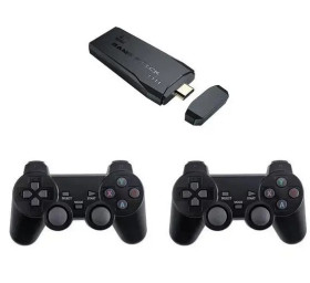 DVD-Плеери, приставки Smart TV DVD-Плееры, приставки Smart TV ^/--/^ Ігрова ТВ-приставка M /--/ 8 mini 4 /--/ K на Android TV із вбудованим емулятором ретро-ігор та джойстиками - фото фото фото