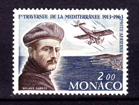 Транспорт Транспорт ^/--/^ Авиация . Монако 1963 г  MNH - Ролан Гаро - ^_^^^ Монако 1963 MNH - Ролан Гаро - фото фото фото
