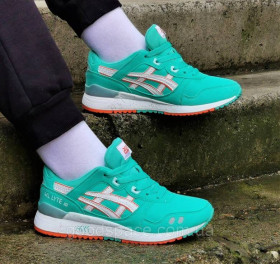 Кросівки Кроссовки ^/--/^ Кросівки AS!CS Gel Lyte III Бірюзові Жіночі Асікс Блакитні (наявність розмірів в описі) ^_^^^ Кроссовки AS! CS Gel Lyte III Бирюзовые Женские Асикс Голубые (наличие размеров в описании) - фото фото фото