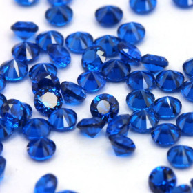 Циркон Циркон ^/--/^ Кубический цирконий 3 мм  синяя шпинель ^_^^^ Кубічний цирконій 3 мм синя шпинель - фото фото фото