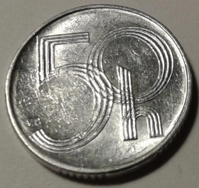 Інше Другое ^/--/^ Чехия. 50 геллеров. 1993. ^_^^^ Чехія. 50 геллерів. 1993. - фото фото фото