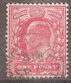 Великобританія Великобритания ^/--/^ Великобритания 1902 Sc.128  used ^_^^^ Великобританія 1902 Sc.128 used - фото фото фото