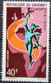 Інше Другое ^/--/^ Дагомея Европа-Африка Меркурий Гермес 1970 - фото фото фото